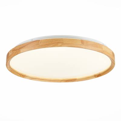 SLE201382-01 Светильник потолочный Светлое дерево/Белый LED 1*40W 3000K/4000K/6000K