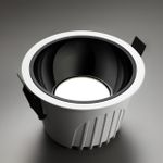 358695 SPOT NT21 276 белый/черный Светильник встраиваемый светодиодный IP20 LED 4000К 20W 100-265V KNOF