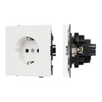 Механизм электрической розетки SCT-TENDO-MEU1-SFPL-WH (230V, 16A) (Arlight, -)