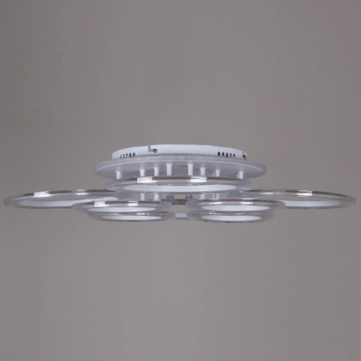 09812-3.3-4+4A WH (RGB) светильник потолочный Reluce, LED