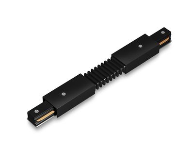 Коннектор гибкий для однофазного шинопровода Standard 220V GL7176 BK черный 285*35*20