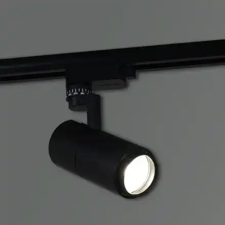 06712-9.3-001QY LED12W BK светильник трековый Reluce, LEDх1