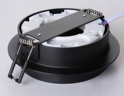 Светильник встраиваемый TN5241 BK черный GX53 D110*42