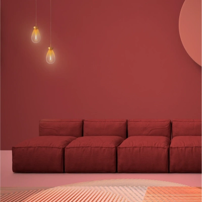 805169 Люстра COLORE LED 6х4W 1100LM ЗОЛОТО/МУЛЬТИКОЛОР 3000K Lightstar