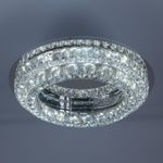 Eletto Olimpia EL330C80.1 LED Люстра хрустальная с пультом Хром