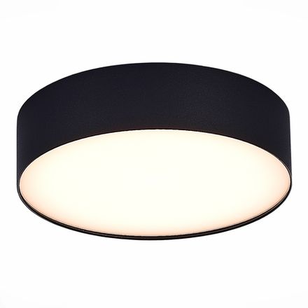 ST606.432.27 Светильник потолочный Черный LED 1*27W 3000K 2 340Lm Ra&gt;85 120° IP20 D220xH55 185-265V