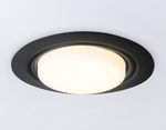 Светильник встраиваемый G10123 BK черный GX53 max 12W D120*48