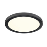 7788/18L MITRA LED SN 537 Светильник пластик/белый/черный LED 18Вт 3000/4000/6500К D225 IP44 CCT/датчик движения NEBULA BLACK