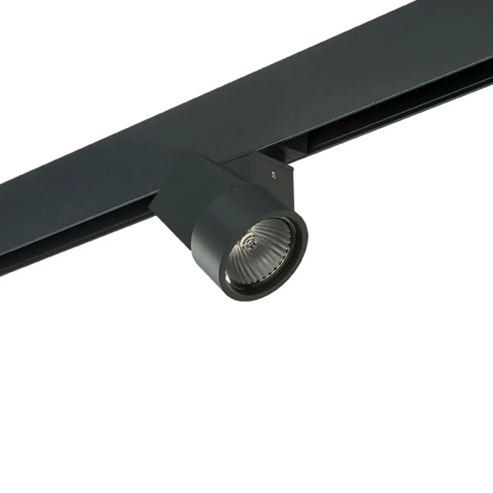 PRO051027 Светильник д/1-фазн трека ILLUMO HP16X1 ЧЕРНЫЙ (595027+051027) Lightstar