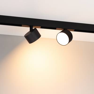 Светильник MAG-ORIENT-RONDO-R120-15W Warm3000 (BK, 110 deg, 48V) (Arlight, IP20 Металл, 5 лет)