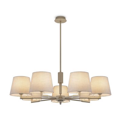 Подвесной светильник Butler FR2057PL-07BG, E27х7. TM Maytoni