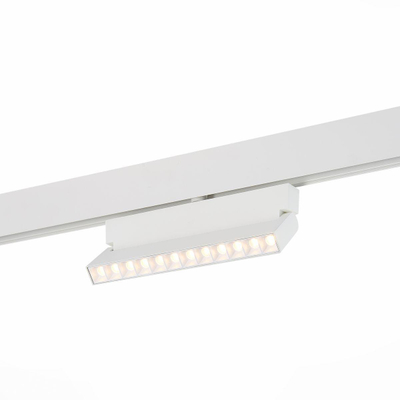 ST362.536.12 Магнитный трековый светильник белый LED 1*12W 3000K 1 009Lm Ra>80 36° IP20 L219xW22xH134 48V