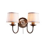Citilux Гера CL433323 Бра с абажурами и выключателем Бронза