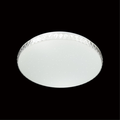2077/DL PALE SN 194 Светильник пластик/белый/прозрачный LED 48Вт 3000-6300K D390 IP43 пульт ДУ DINA