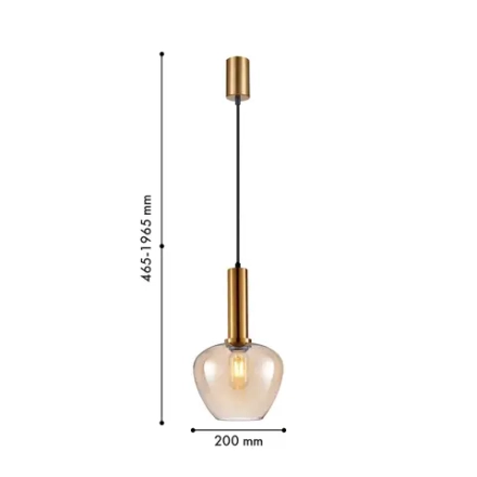 Подвес Dubbel 4356-1P, 1*E27*40W. ТМ F-Promo