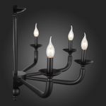 SL1114.403.08 Люстра подвесная ST-Luce Черный E14 8*40W