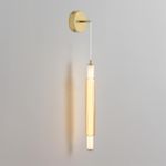 8259/15WCL LEDIO LN26 золото/амбер, металл/акрил/стекло Бра/подвес LED 15W 4000К 220V TRENDY