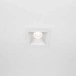 Встраиваемый светильник Альфа / Alfa LED 10 Вт 4000 К 36°, DL043-01-10W4K-SQ-W. TM Maytoni