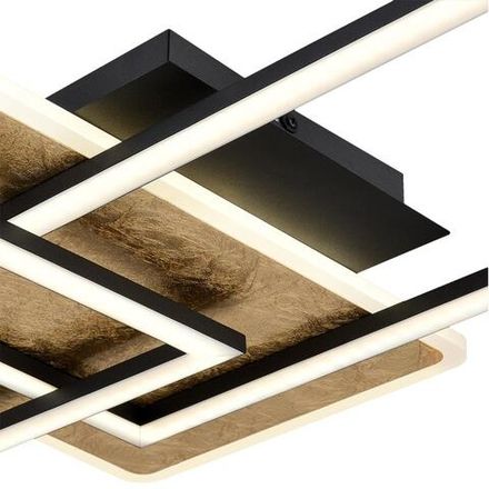 8021/90CL LEDIO LN24 черный/золотой/черный, металл/акрил Потолочный светильник LED 90W 220V 3000-6500К GOLDY