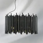 816107 Люстра SAVONA 10х40W G9 ЧЕРНЫЙ Lightstar