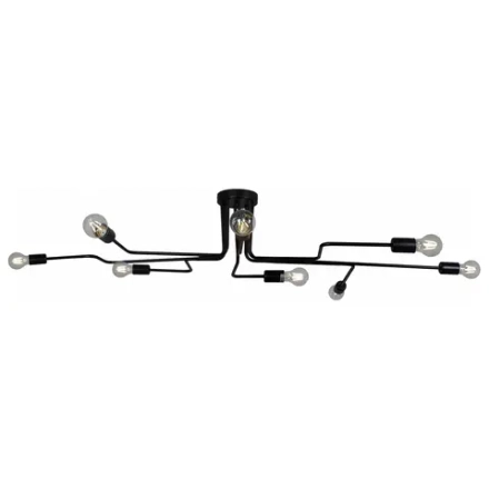 IL2000-8C-05 BK светильник потолочный ILLUMICO, E27х8