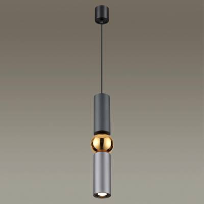 4071/5L L-VISION ODL19 475 серый/золото Подвес GU10 1*5W SAKRA