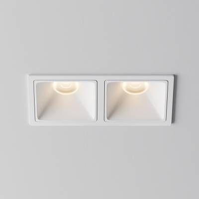 Встраиваемый светильник Alfa LED 3000K 10Вт 50°, DL043-02-10W3K-SQ-W-1. TM Maytoni