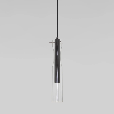 Подвесной светильник LED со стеклянным плафоном 50254/1 LED черный, LED