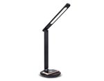 Светодиодная настольная лампа с беспроводной зарядкой DE521 BK черный LED 3000-6400K 8W