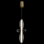 Светильник подвесной Crystal Lux QUASAR SP14W LED TRANSPARENT 3791/214
