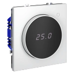 VLS070102 Терморегулятор электронный VOLTUM S70 с индикацией и датчиком, для теплого пола, (белый матовый). (ТМ Maytoni)