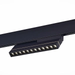 ST805.446.12 Магнитный трековый светильник Черный LED 1*12W 4000K 450Lm Ra>90 36° IP20 L220xW22xH117 48VV