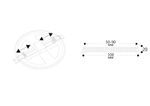 Встраиваемый светильник Arte Lamp MESURA A7971PL-1WH, LED