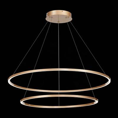 ST605.243.91 Светильник подвесной ST-Luce Золотистый/Белый LED 1*91W 4000K