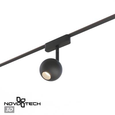 359471 SHINO NT24 119 черный Трековый смарт-светильник для низковольтного шинопровода с двумя режимами работы IP20 LED 12W 24V 3000-6000K EASY