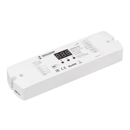 INTELLIGENT ARLIGHT Контроллер SMART-SPI-302-82-2G-SH-PS-SUF (5-24V, 2.4G) (IARL, IP20 Пластик, 5 лет)