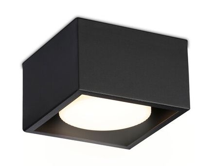 Светильник накладной TN70827 BK черный GX53 max 12W 100*100*60