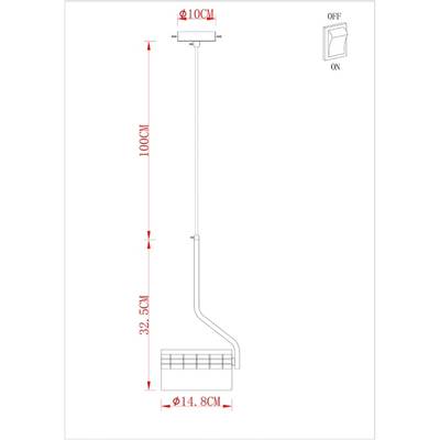 Подвесной светильник Arte Lamp MOSAIC A2094SP-1GO, 1хLED
