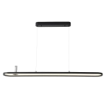 Светильник подвесной Crystal Lux CONTOUR SP45W LED BLACK 3800/245