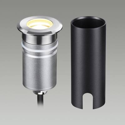 6660/1GL3 NATURE ODL26 729 черный/металл Встраиваемый грунтовый светильник IP67 LED 3W 3000K 12V/24V INGRO (нужен драйвер 357781/357782)