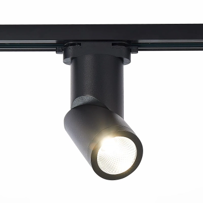 ST650.436.10 Св-к трек. Черный LED 1*10W 3000K 800Lm Ra>90 38° IP44 D60xH190 165-265V