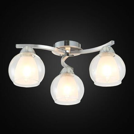 Citilux Кристи CL152137 Люстра потолочная Алюминий Хром