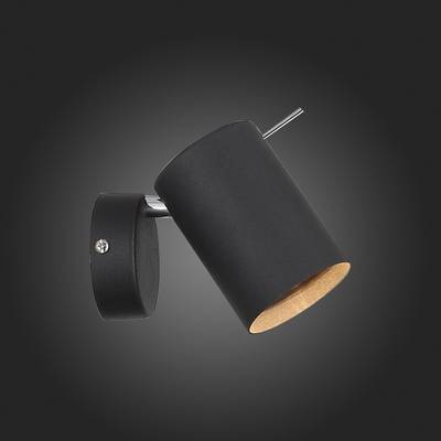 SL597.401.01 Спот ST-Luce Черный, Хром/Черный GU10 LED 1*3W