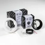 D61607BMOD Светильник DOMINO ROUND под LED модуль/лампу МR16 (214616+214607+214007)