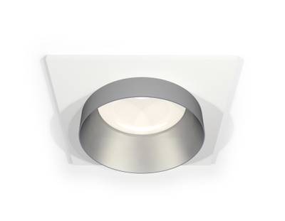 Комплект встраиваемого светильника XC6520023 SWH/MCH белый песок/хром матовый MR16 GU5.3 (C6520, N6133)