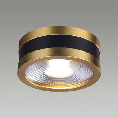 6613/7CL HIGHTECH ODL23 211 черный/античная бронза/металл Потолочный светильник IP20 LED 7W 3000K REUS