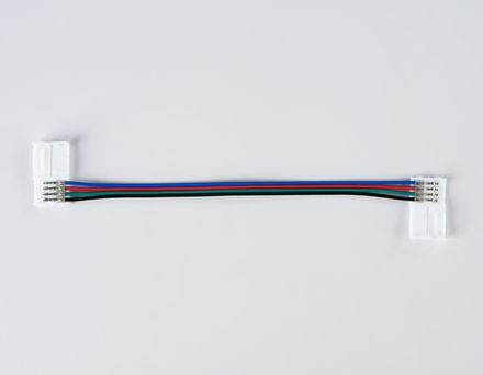 Соединитель гибкий двухсторонний для светодиодной ленты 5050 12/24V (4 конт.) 150 мм GS7751 (5шт)