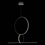 SL6113.433.01 Светильник подвесной ST-Luce Черный LED 1*50W 4000K