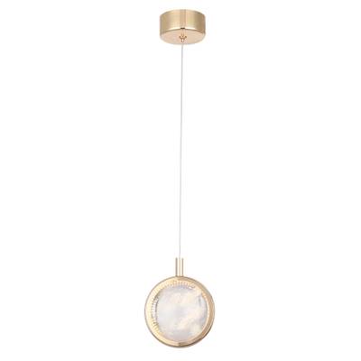 Светильник подвесной Crystal Lux CIELO SP6W LED GOLD 0370/201