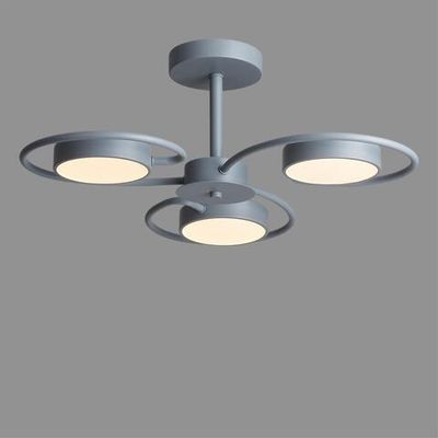 5658/36CL LEDIO LN23 065 серый Люстра потолочная LED 36W 3000-6000K 1840Лм 220V EVIN